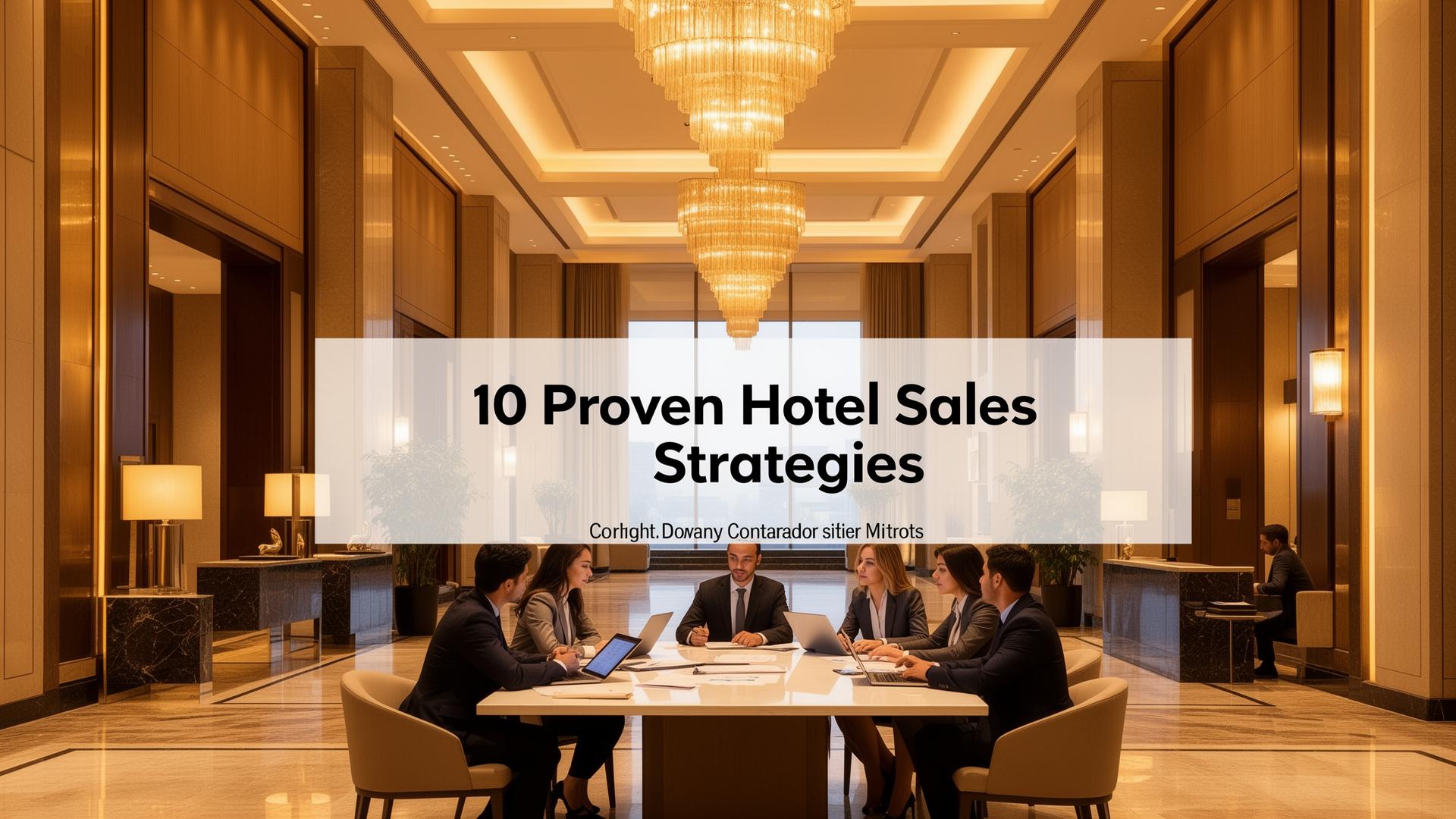 10 Proven Hotel Sales Strategies